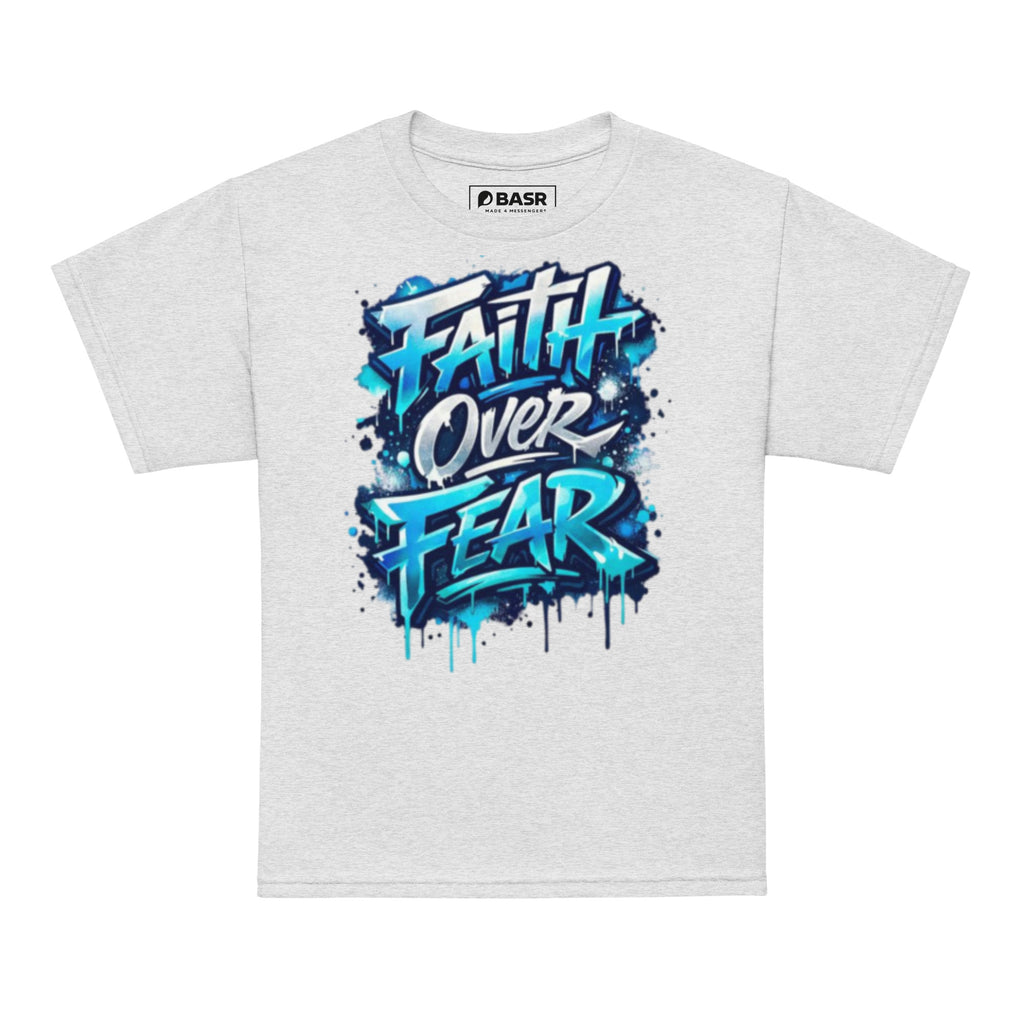 Faith over Fear - Youth t-shirt - Christian Apparel by BASR Clothing