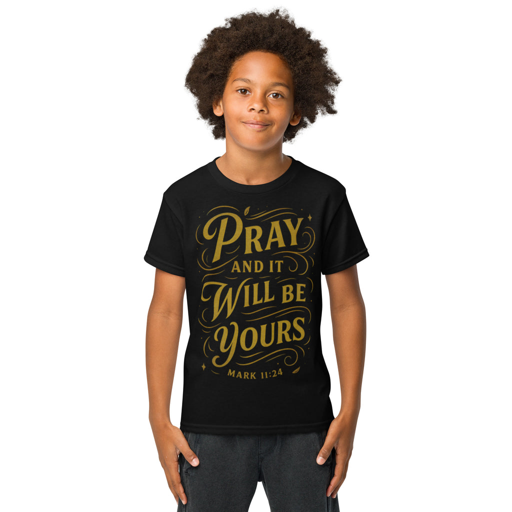 Pray - Youth t-shirt - Christian Apparel by BASR Clothing
