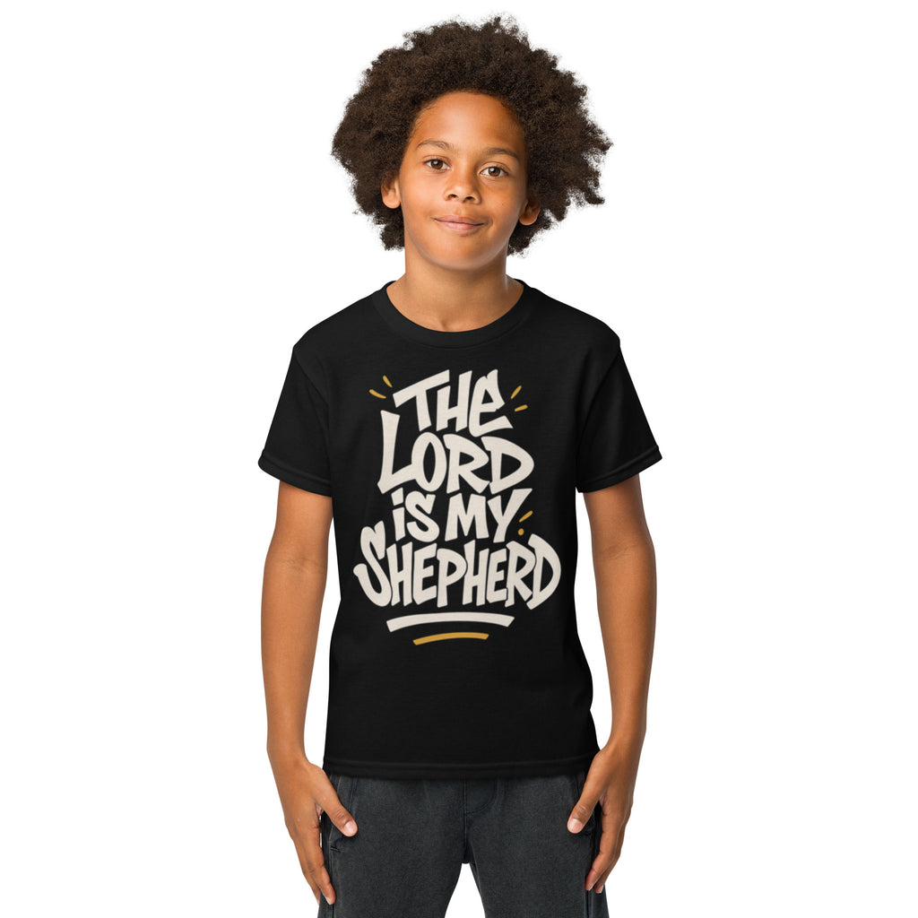 The Lord is my Shepherd - Youth t-shirt - Christian Apparel by BASR Clothing