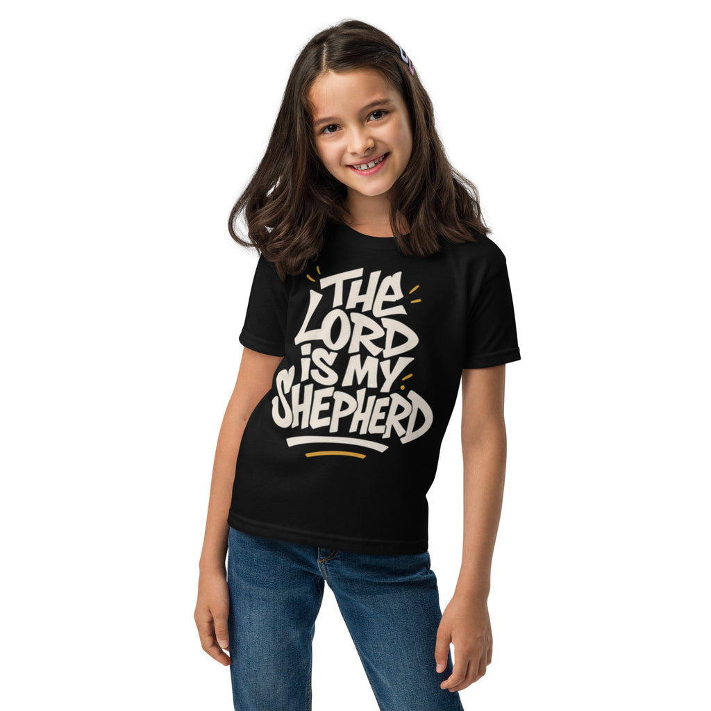 The Lord is my Shepherd - Youth t-shirt - Christian Apparel by BASR Clothing
