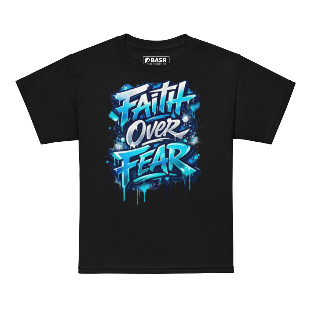 Faith over Fear - Youth t-shirt - Christian Apparel by BASR Clothing