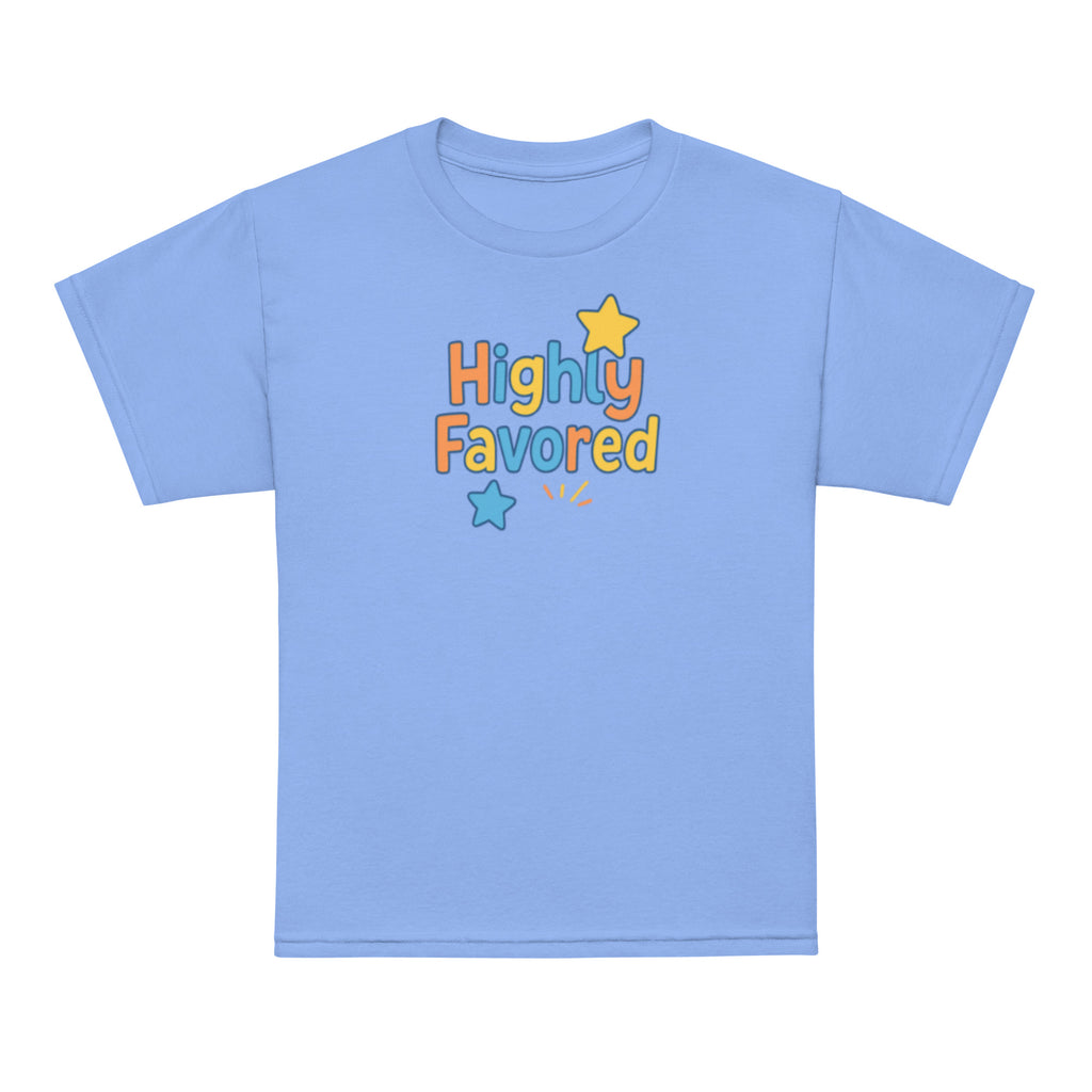 Highly Favoured - Youth t-shirt - Christian Apparel by BASR Clothing