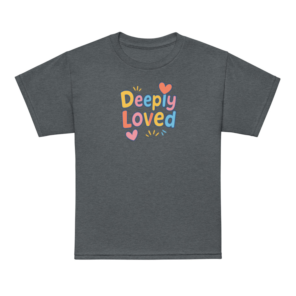 Deeply Loved - Youth t-shirt - Christian Apparel by BASR Clothing