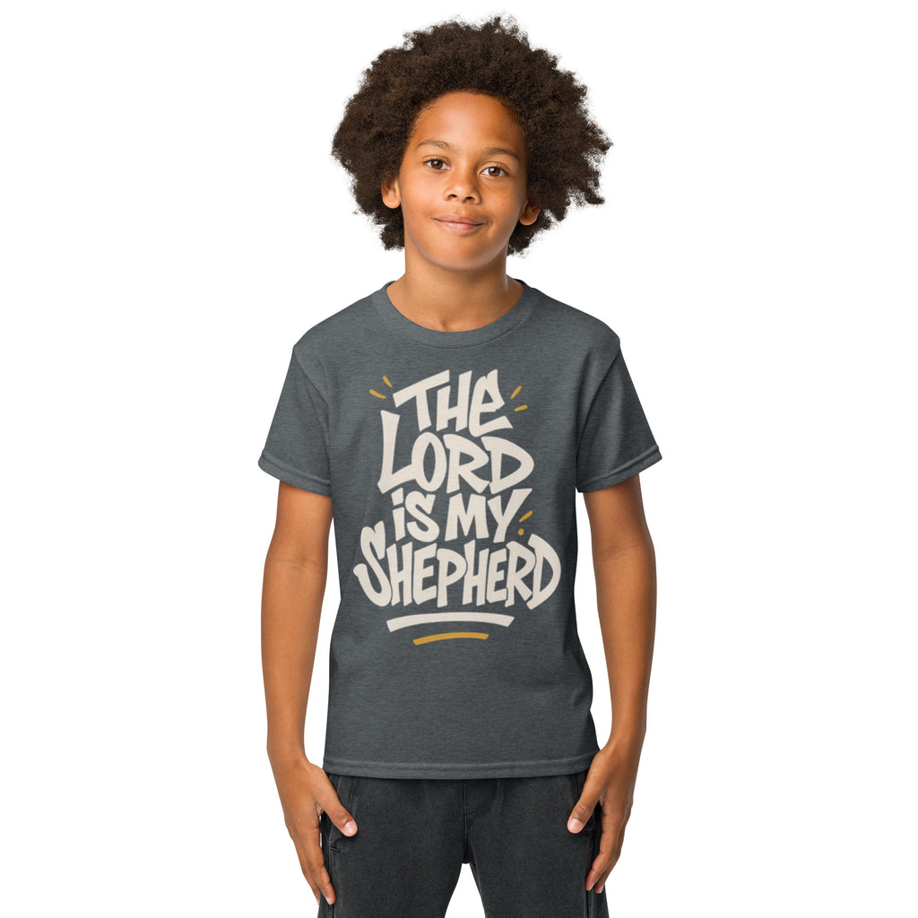 The Lord is my Shepherd - Youth t-shirt - Christian Apparel by BASR Clothing