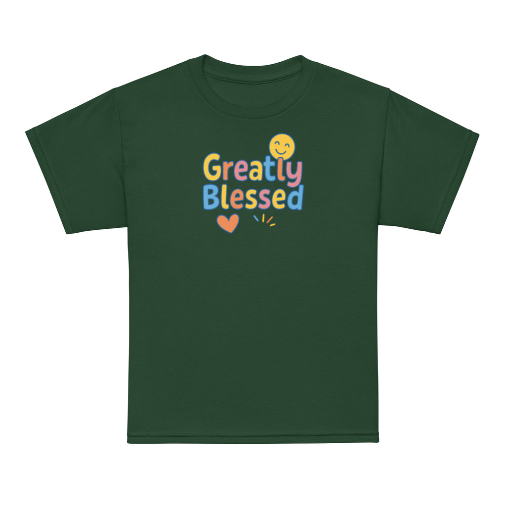 Greatly Blessed - Youth t-shirt - Christian Apparel by BASR Clothing