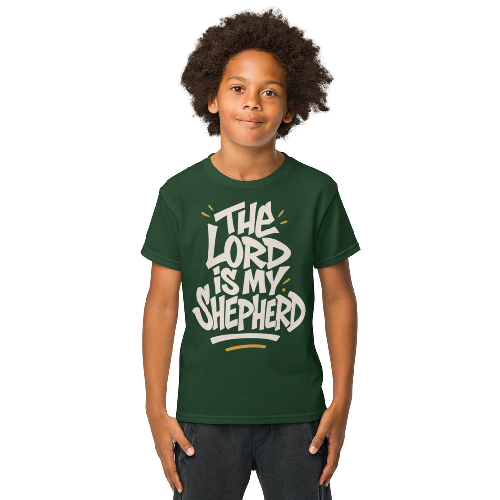 The Lord is my Shepherd - Youth t-shirt - Christian Apparel by BASR Clothing
