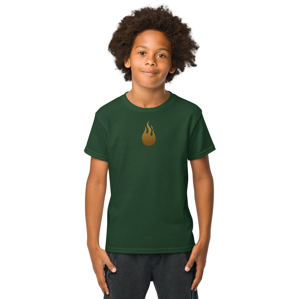 On Fire for Jesus - Youth t-shirt - Christian Apparel by BASR Clothing