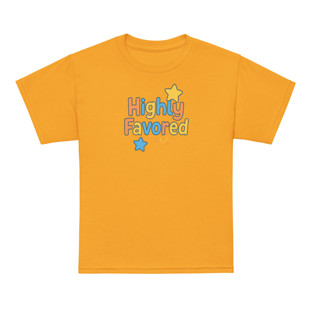 Highly Favoured - Youth t-shirt - Christian Apparel by BASR Clothing