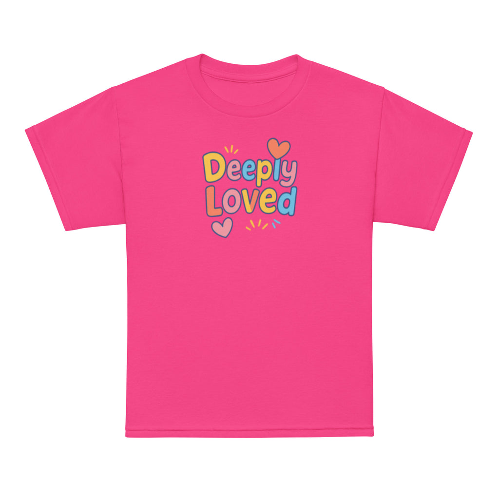 Deeply Loved - Youth t-shirt - Christian Apparel by BASR Clothing