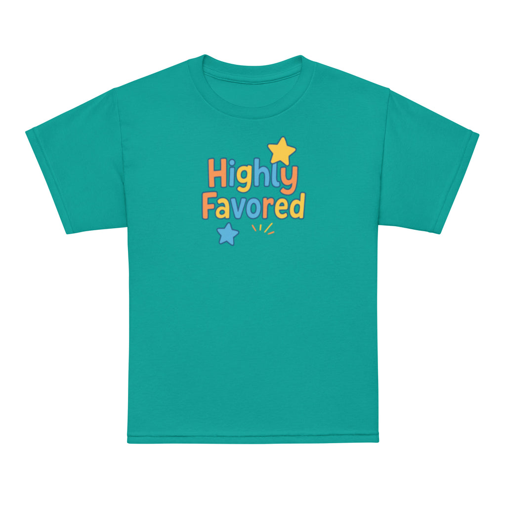 Highly Favoured - Youth t-shirt - Christian Apparel by BASR Clothing