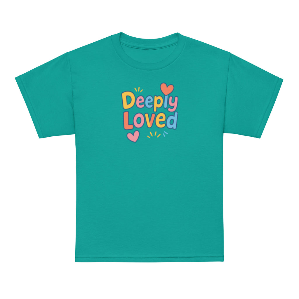 Deeply Loved - Youth t-shirt - Christian Apparel by BASR Clothing
