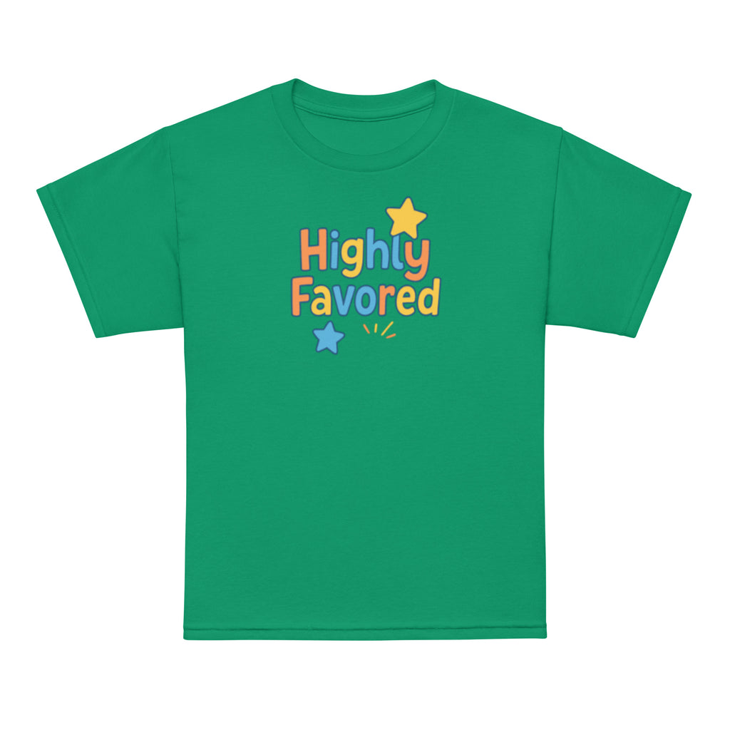 Highly Favoured - Youth t-shirt - Christian Apparel by BASR Clothing