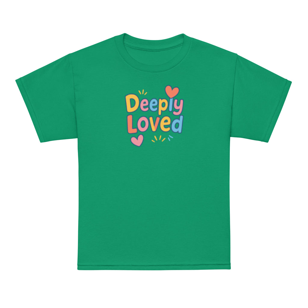 Deeply Loved - Youth t-shirt - Christian Apparel by BASR Clothing