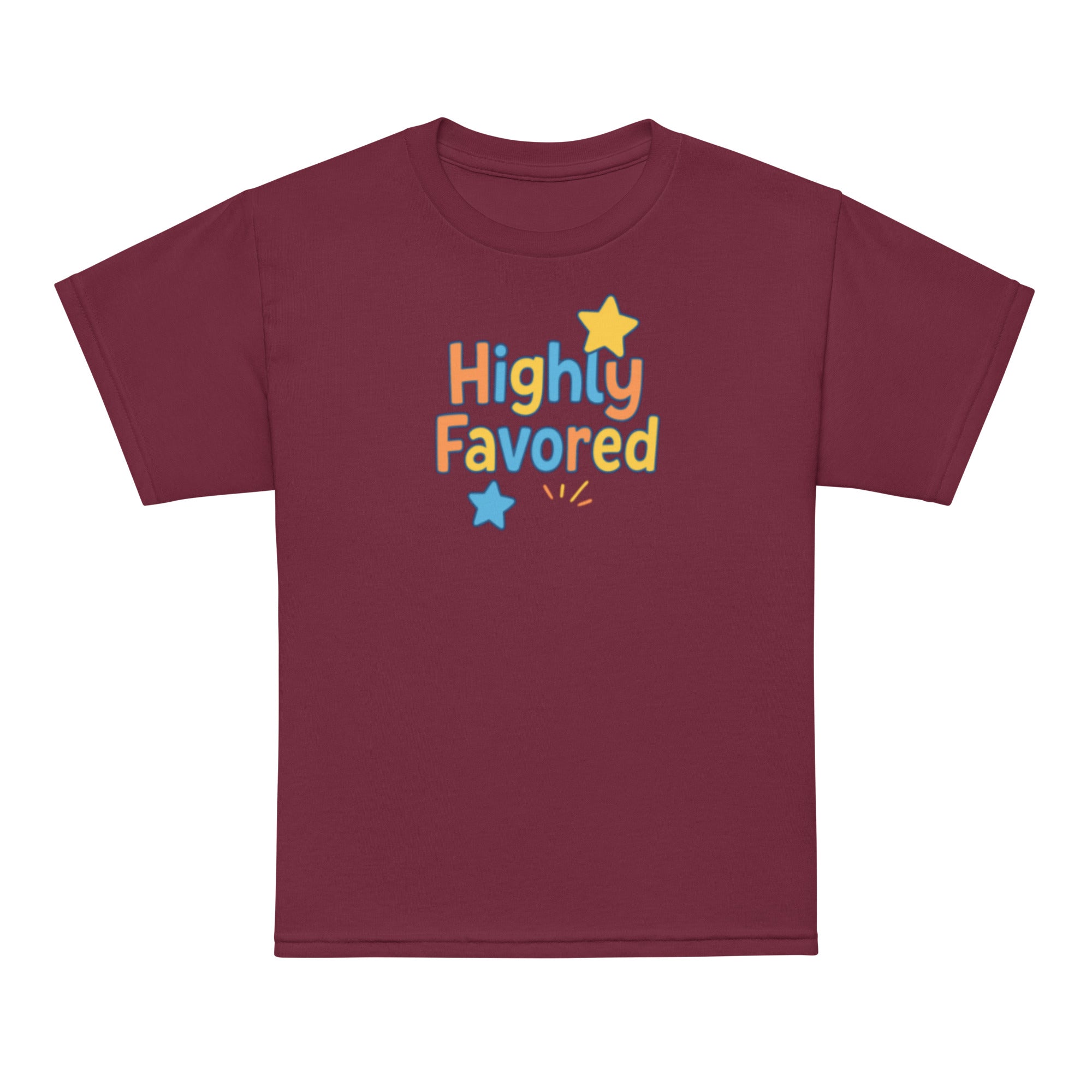 Highly Favoured - Youth t-shirt - Christian Apparel by BASR Clothing