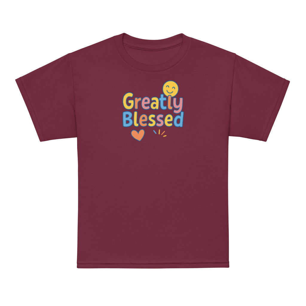 Greatly Blessed - Youth t-shirt - Christian Apparel by BASR Clothing