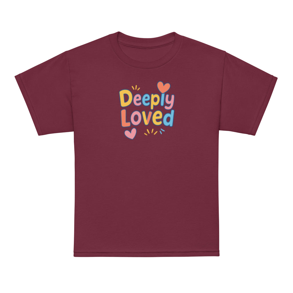 Deeply Loved - Youth t-shirt - Christian Apparel by BASR Clothing