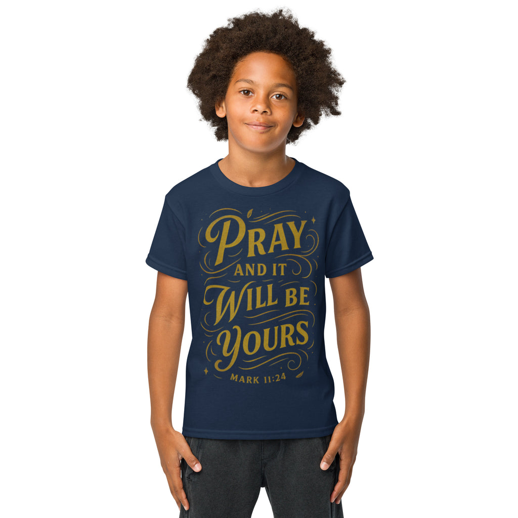 Pray - Youth t-shirt - Christian Apparel by BASR Clothing