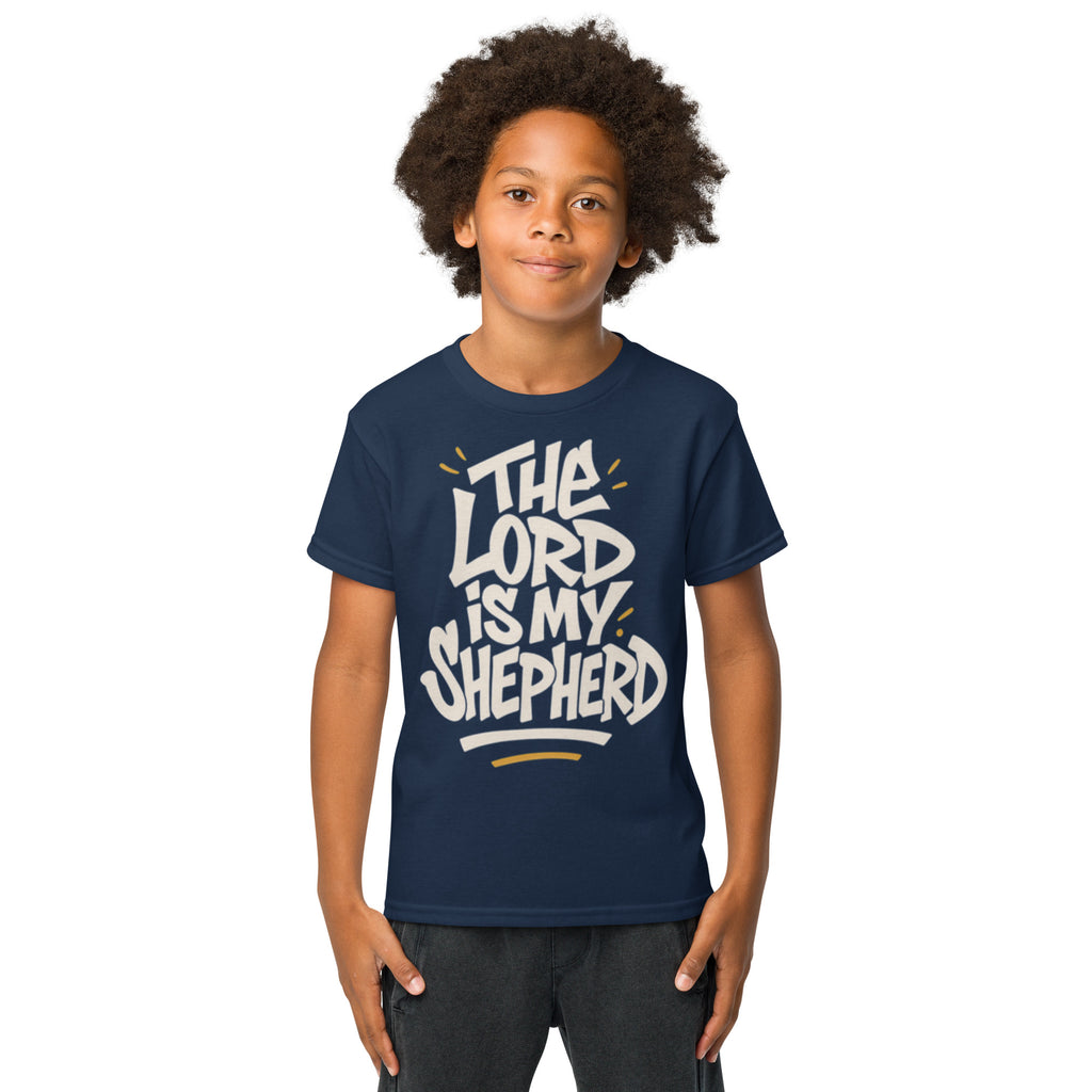 The Lord is my Shepherd - Youth t-shirt - Christian Apparel by BASR Clothing