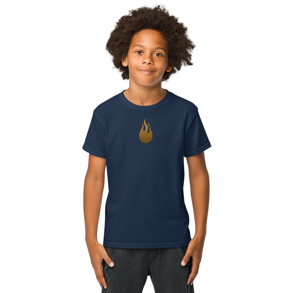On Fire for Jesus - Youth t-shirt - Christian Apparel by BASR Clothing