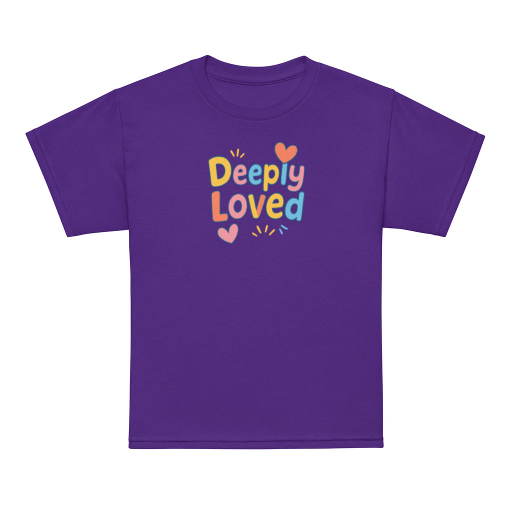 Deeply Loved - Youth t-shirt - Christian Apparel by BASR Clothing