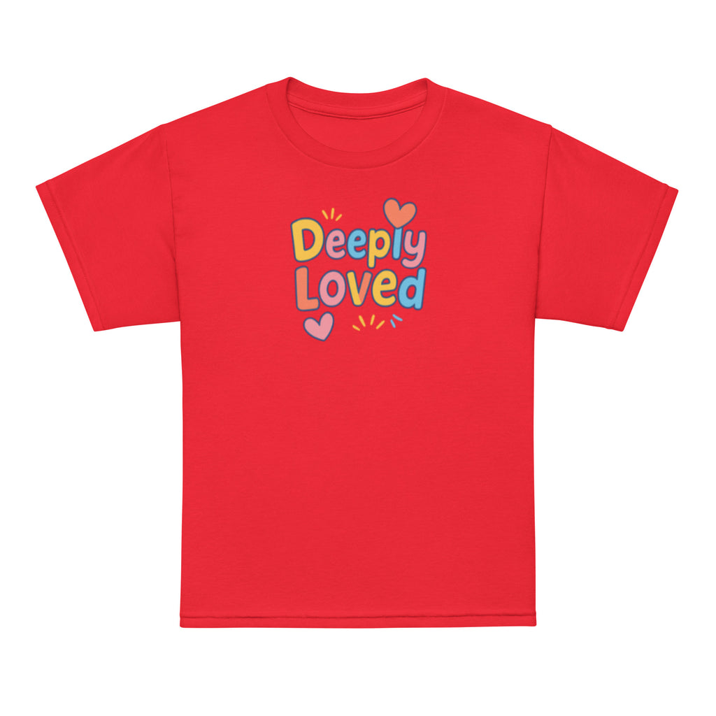 Deeply Loved - Youth t-shirt - Christian Apparel by BASR Clothing