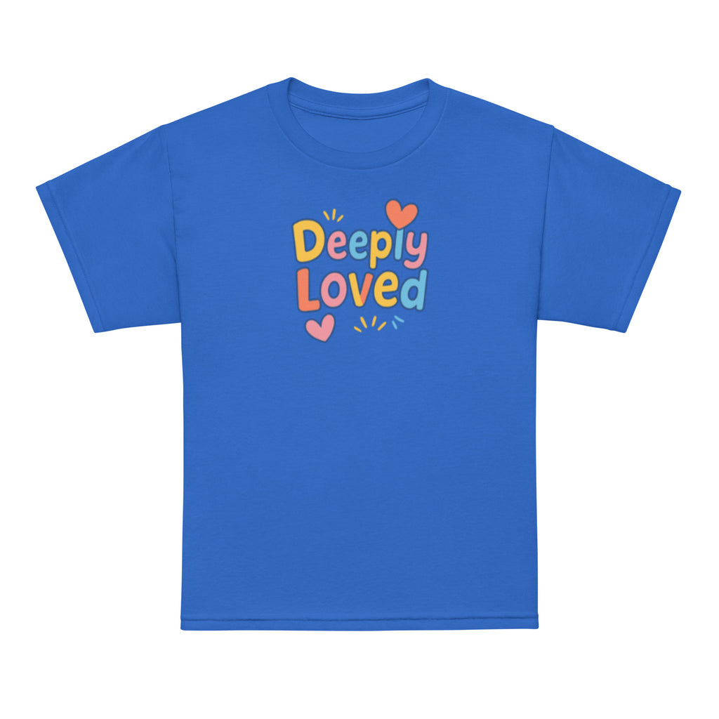 Deeply Loved - Youth t-shirt - Christian Apparel by BASR Clothing