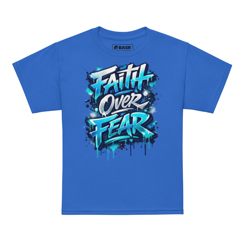Faith over Fear - Youth t-shirt - Christian Apparel by BASR Clothing