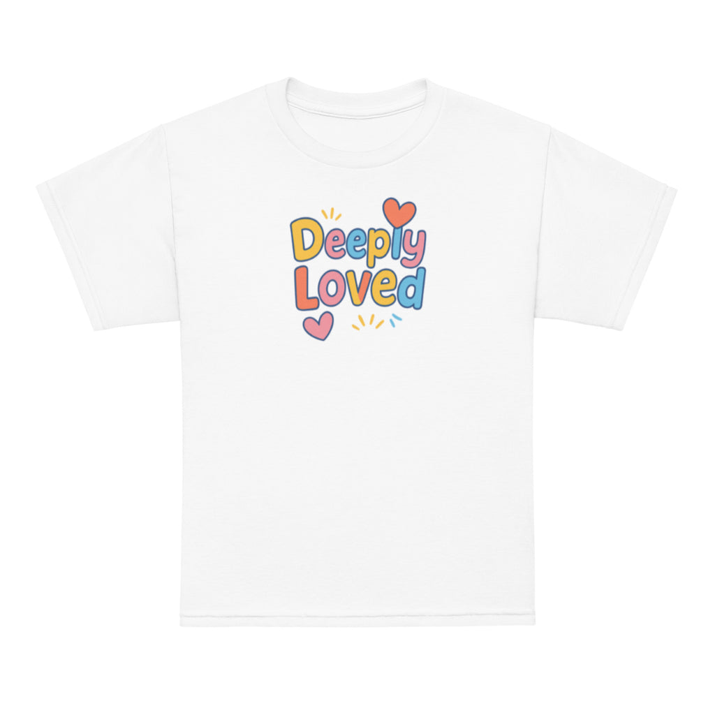 Deeply Loved - Youth t-shirt - Christian Apparel by BASR Clothing