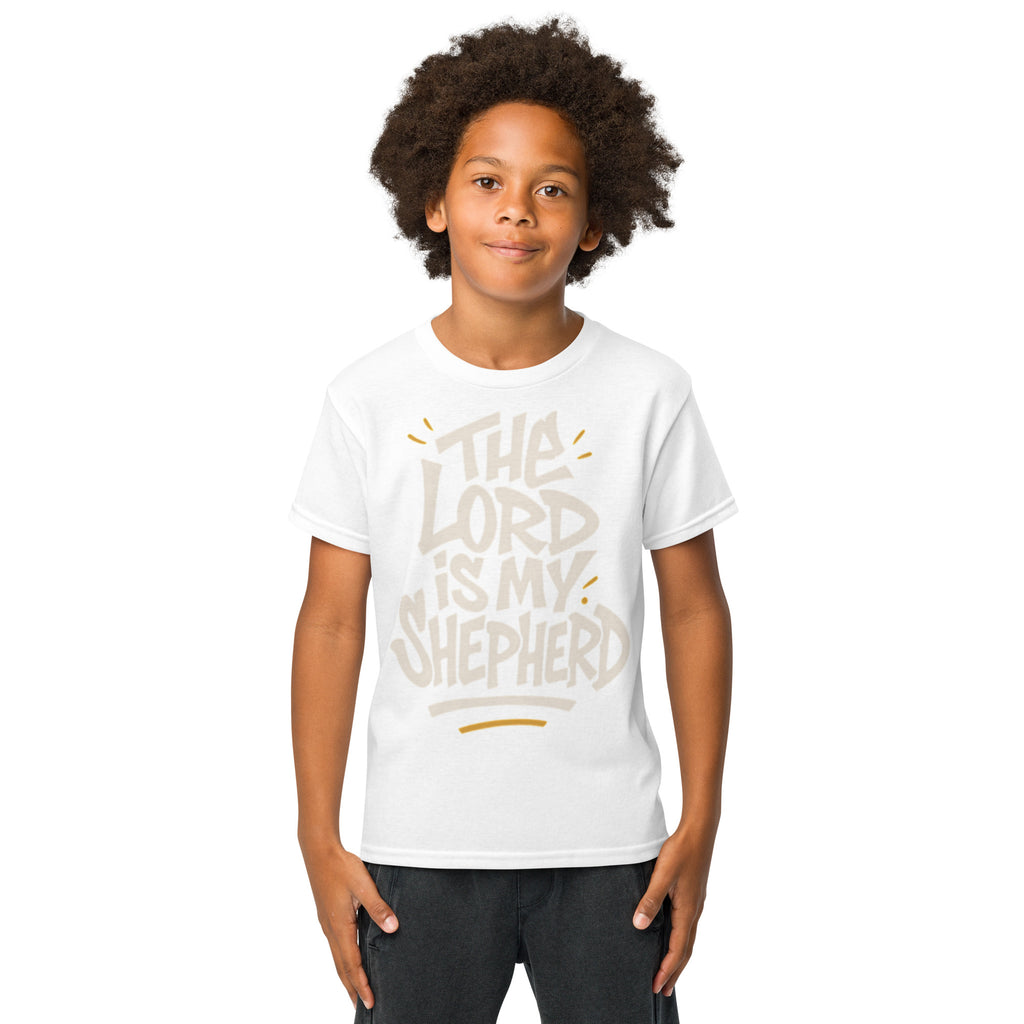The Lord is my Shepherd - Youth t-shirt - Christian Apparel by BASR Clothing