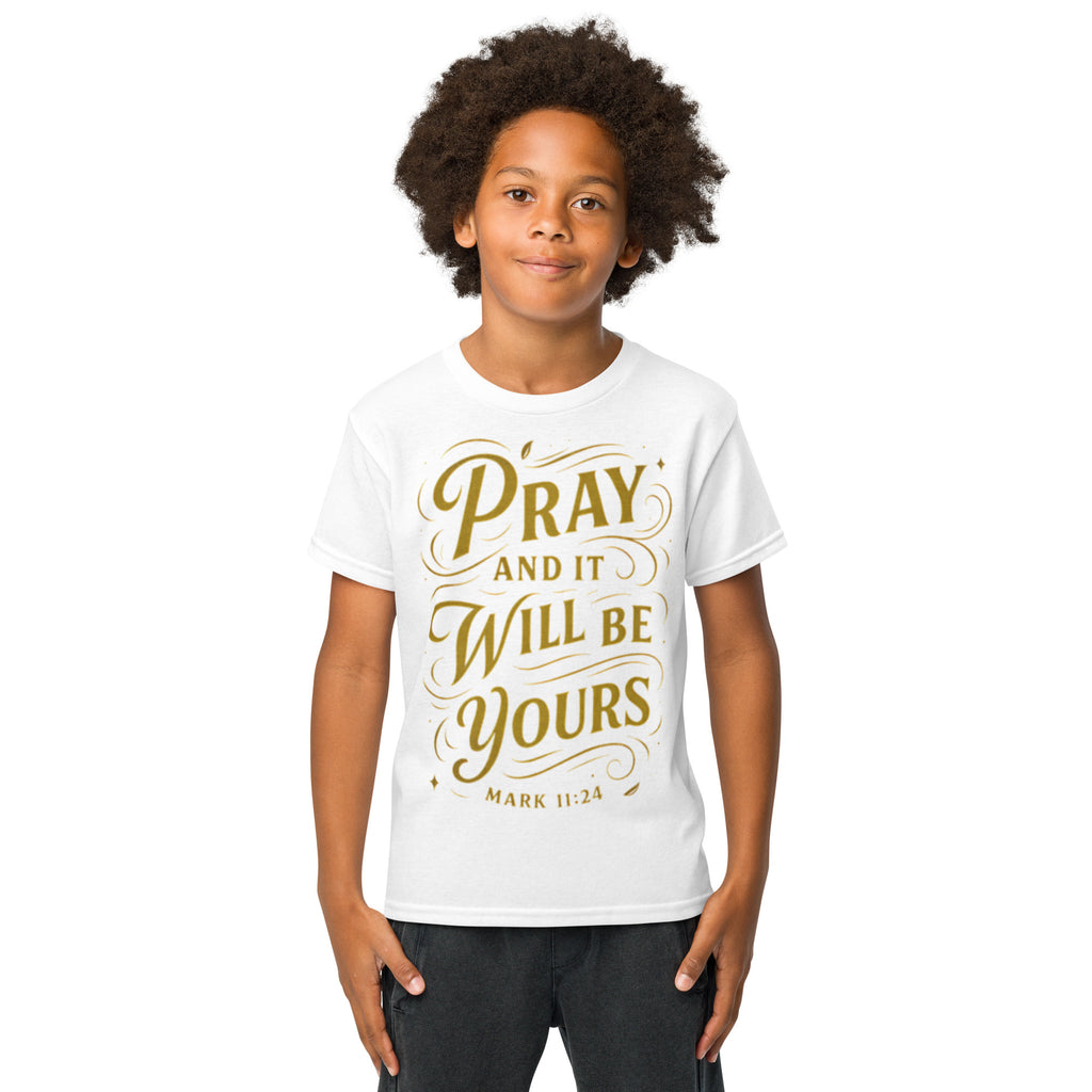 Pray - Youth t-shirt - Christian Apparel by BASR Clothing